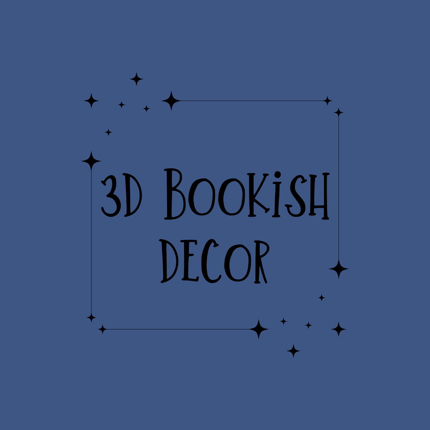 3d Bookish Decor