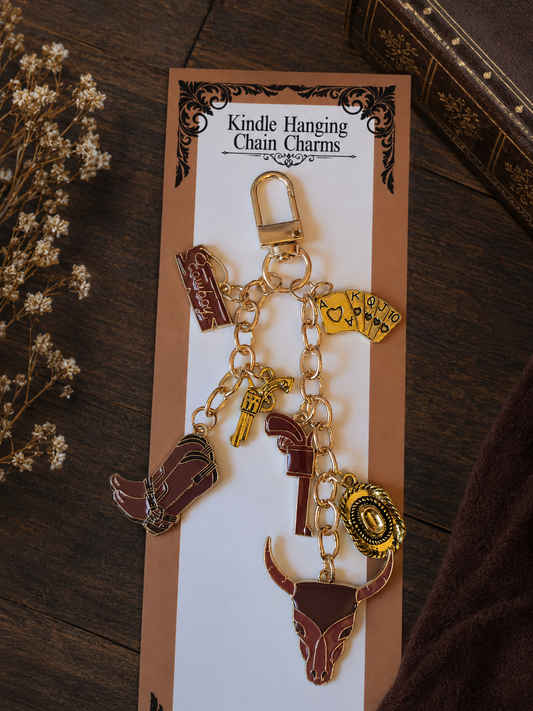 Kindle or Bag Charm - Western