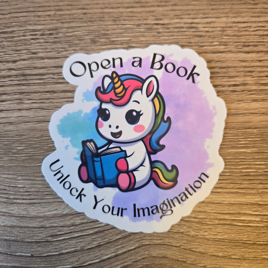 Open a Book Unlock Your Imagination