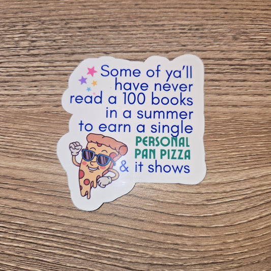 Personal Pan Pizza Sticker